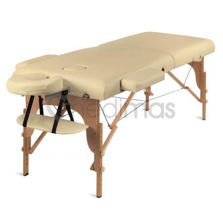 Stół do masażu składany - drewniany 2 sekcje Prosport2 Deluxe