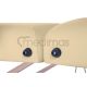 Stół do masażu składany - drewniany 2 sekcje Prosport2 Deluxe