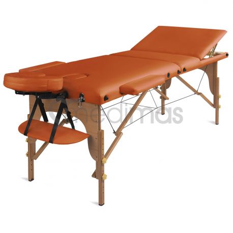 Stół do masażu składany - drewniany 3 sekcje Prosport3